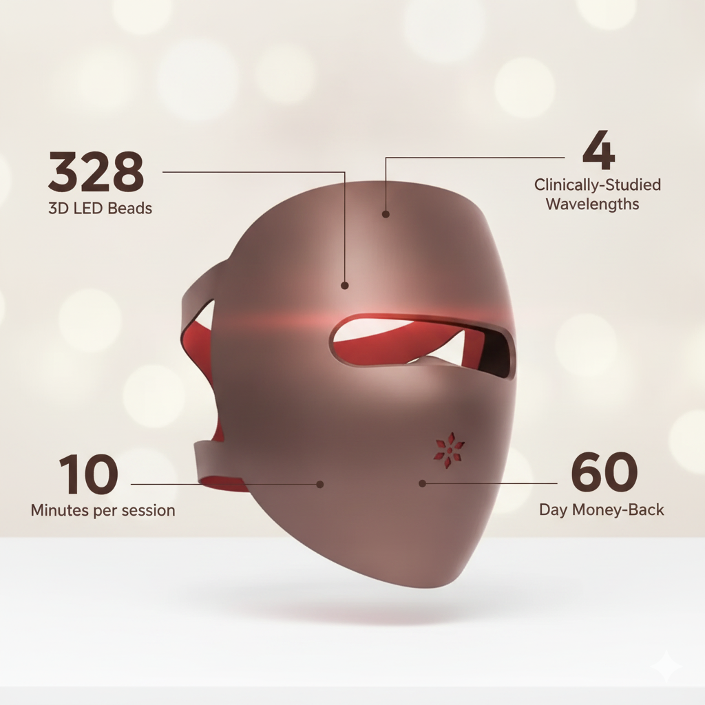 Velour LED Light Therapy Mask
